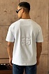 Мужская футболка Givenchy flocked logo - White