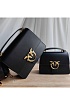 Кожаная сумка Love 25x18 см - Black (2 расцветки)