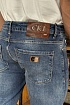 Мужские синие джинсы Calvin Klein logo-plaque