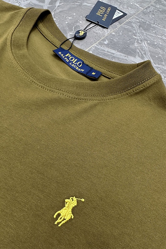 Зелёная футболка Роlо Ralрh Lаurеn basic