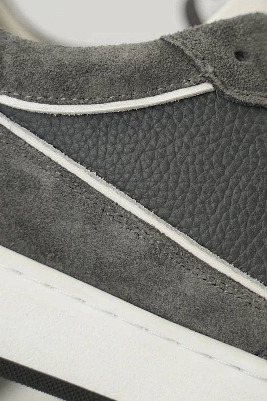 Мужские комбинированные кроссовки Brunello Cucinelli