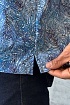 Мужская синяя рубашка Dolce & Gabbana floral-print