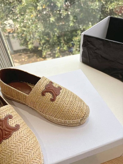 Женские эспадрильи Celine Premium - Beige   