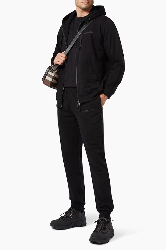 Чёрные спортивные штаны Burberry Milo