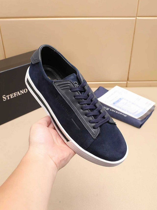 Мужские замшевые кроссовки Stefano Ricci