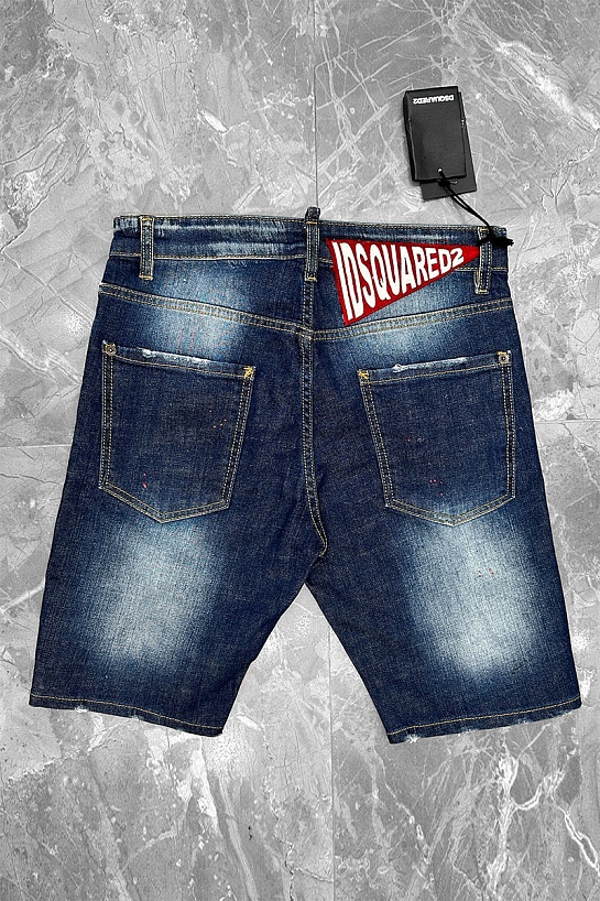 Мужские джинсовые шорты Dsquared2