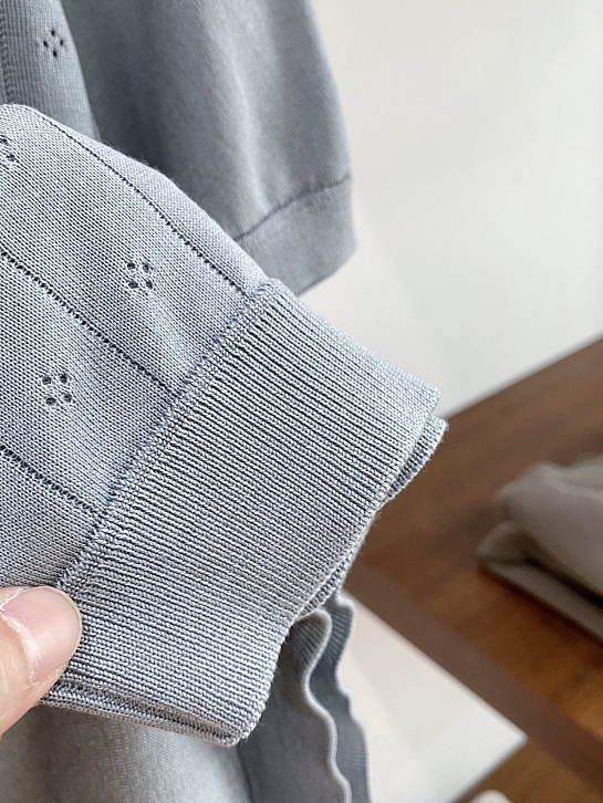 Мужское синее поло Loro Piana premium