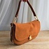 Замшевая сумка Coccinelle Suede Bim 28x18 см