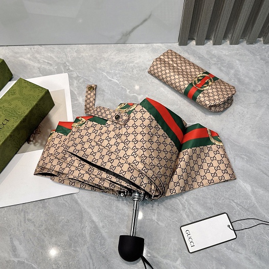 Складной зонт Gucci GG Monogram premium   