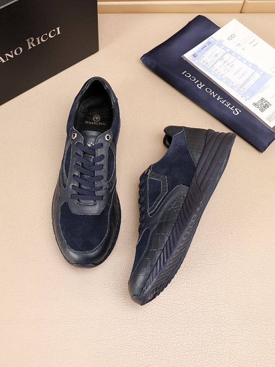Мужские комбинированные кроссовки Stefano Ricci