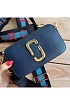 Кожаная сумка Marc Jacobs 25x16 см - Navy