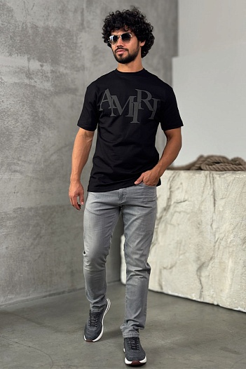 Мужские джинсы Calvin Klein signature selvedge - Grey   