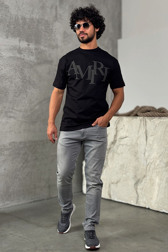 Мужские джинсы Calvin Klein signature selvedge - Grey