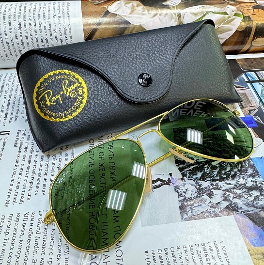 Солнцезащитные очки Ray-Ban Aviator Large Metal