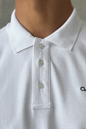 Мужское белое поло Christian Dior   
