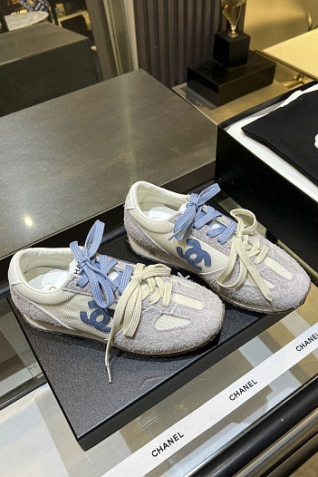 Женские кроссовки Chanel Premium   