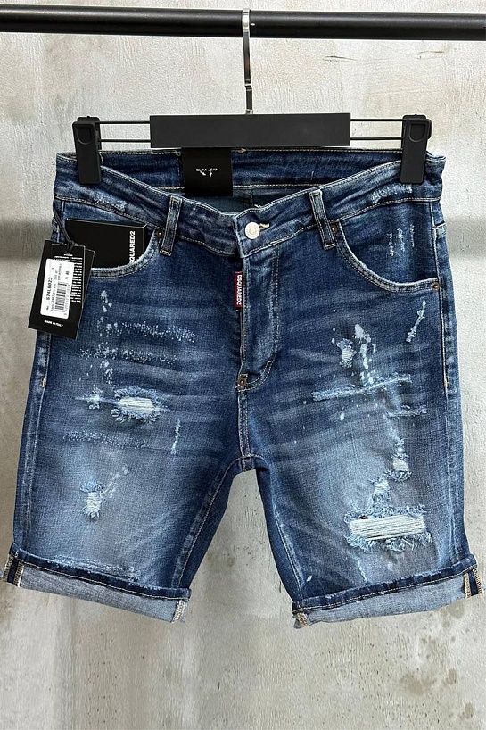 Мужские джинсовые шорты Dsquared2