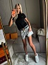 Женские джинсовые шорты Schiaparelli premium