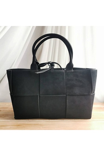 Замшевая сумка Bottega Veneta Arco Tote 36x25 см (2 расцветки)   