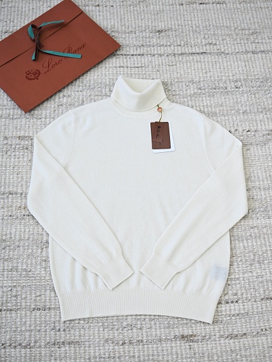 Мужская водолазка Loro Piana Premium - Beige   