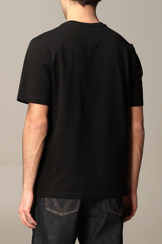 Чёрная оверсайз футболка Bottega Veneta basic
