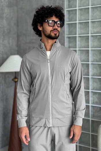 Спортивный костюм Hugo Boss серого цвета   