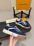 Мужские кроссовки Louis Vuitton Tilted - Navy Blue
