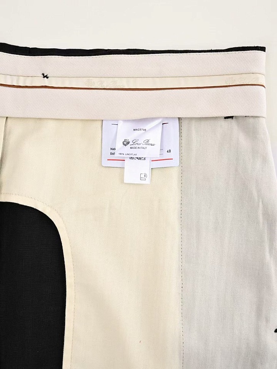 Мужские чёрные брюки Loro Piana premium