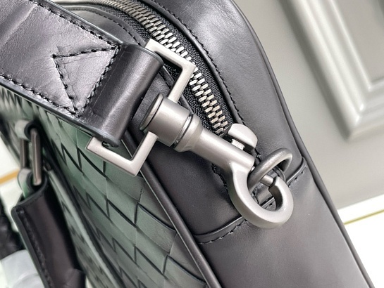 Кожаный портфель Bottega Veneta Premium 37x27x6 см