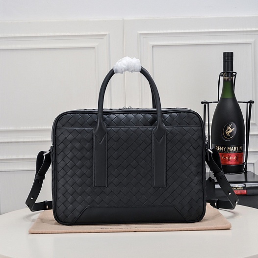 Кожаный портфель Bottega Veneta Premium 39x29x9 см   