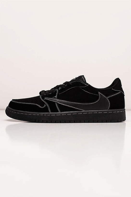 Кроссовки Nike Air Jordan 1 x Travis Scott "Black Phantom"