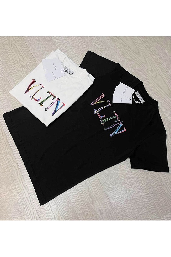 Мужская футболка Valentino - Black