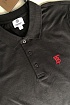 Мужское поло Burberry TB logo-embroidered - Black