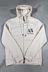 Мужской чёрно-белый костюм Armani Exchange